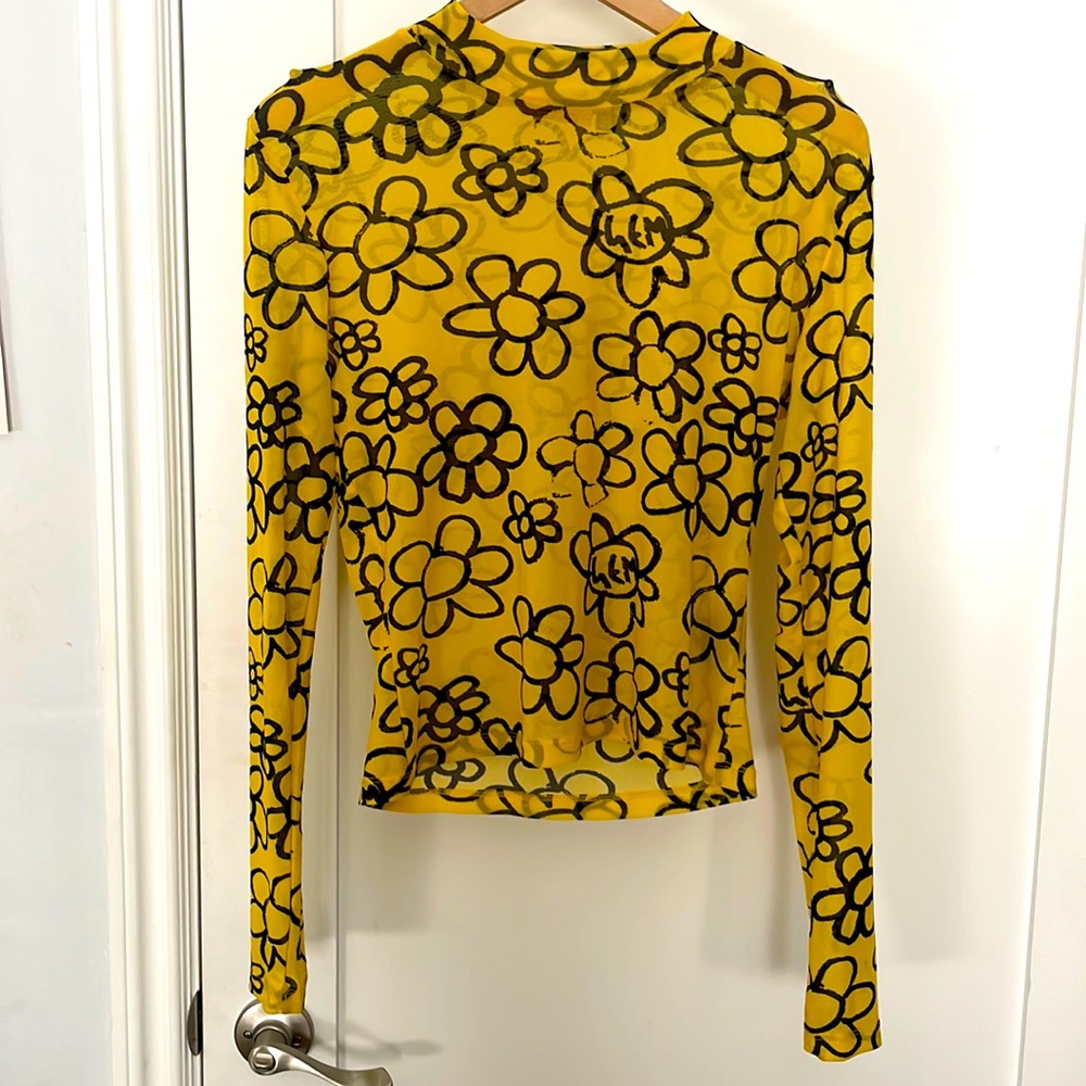 Lazy Oaf GEM long sleeve mesh shirt